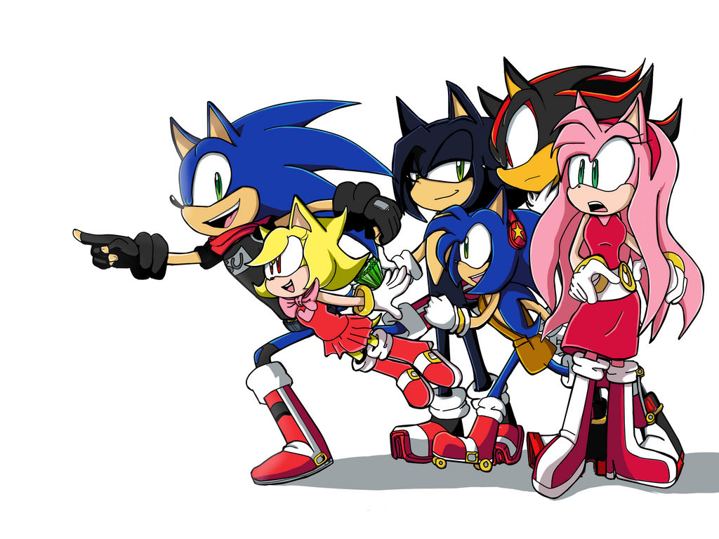 picture Sonamy Family sonic family by agentskull on deviantart