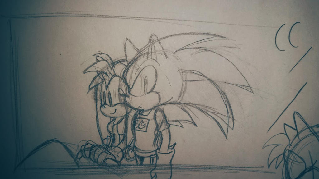 Sonic Amy sketch