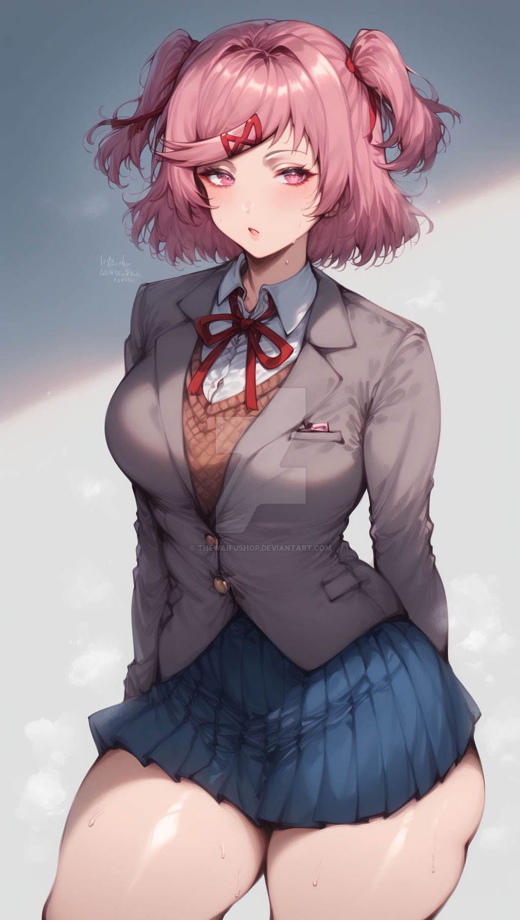 Natsuki DDLC 2 By TheWaifuShop On DeviantArt natsuki-ddlc-2-by-thewaifushop-on-deviantart