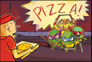 TMNT: pizza