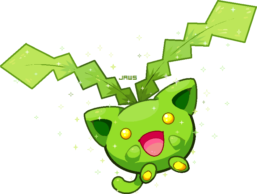 Shiny Hoppip by WillowPendragon on DeviantArt