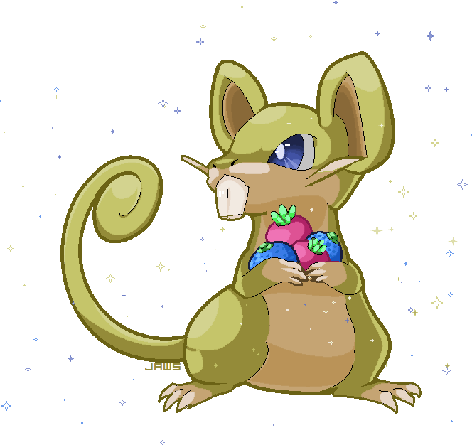 Shiny Ratta Shiny Rattata by Willow-Pendragon on DeviantArt