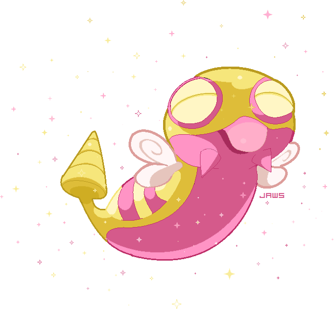 Shiny Dunsparce by WillowPendragon on DeviantArt