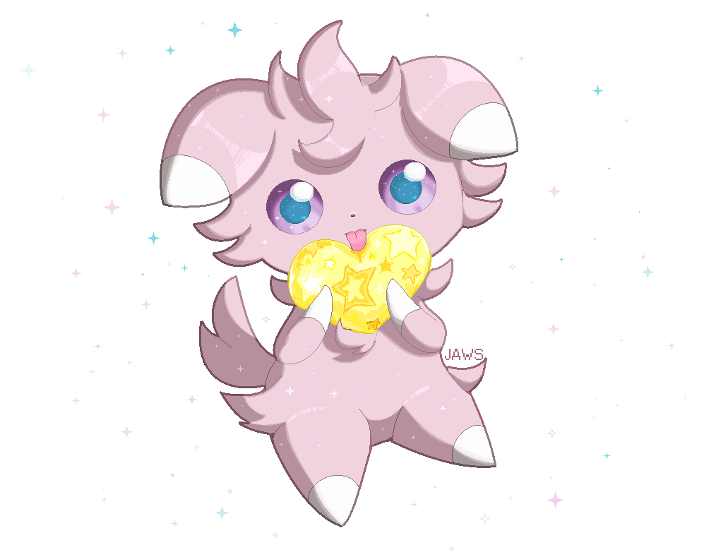 Shiny Espurr and Shiny Meowstic on EspurrFans DeviantArt