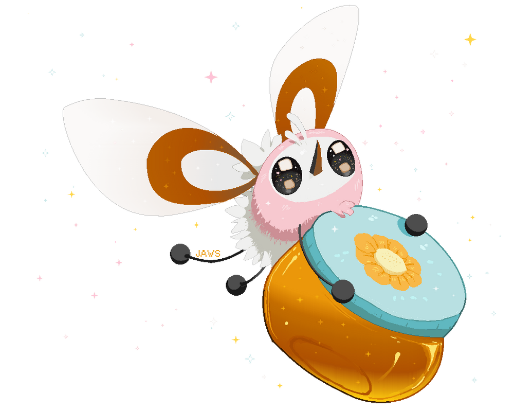 Shiny Cutiefly by WillowPendragon on DeviantArt