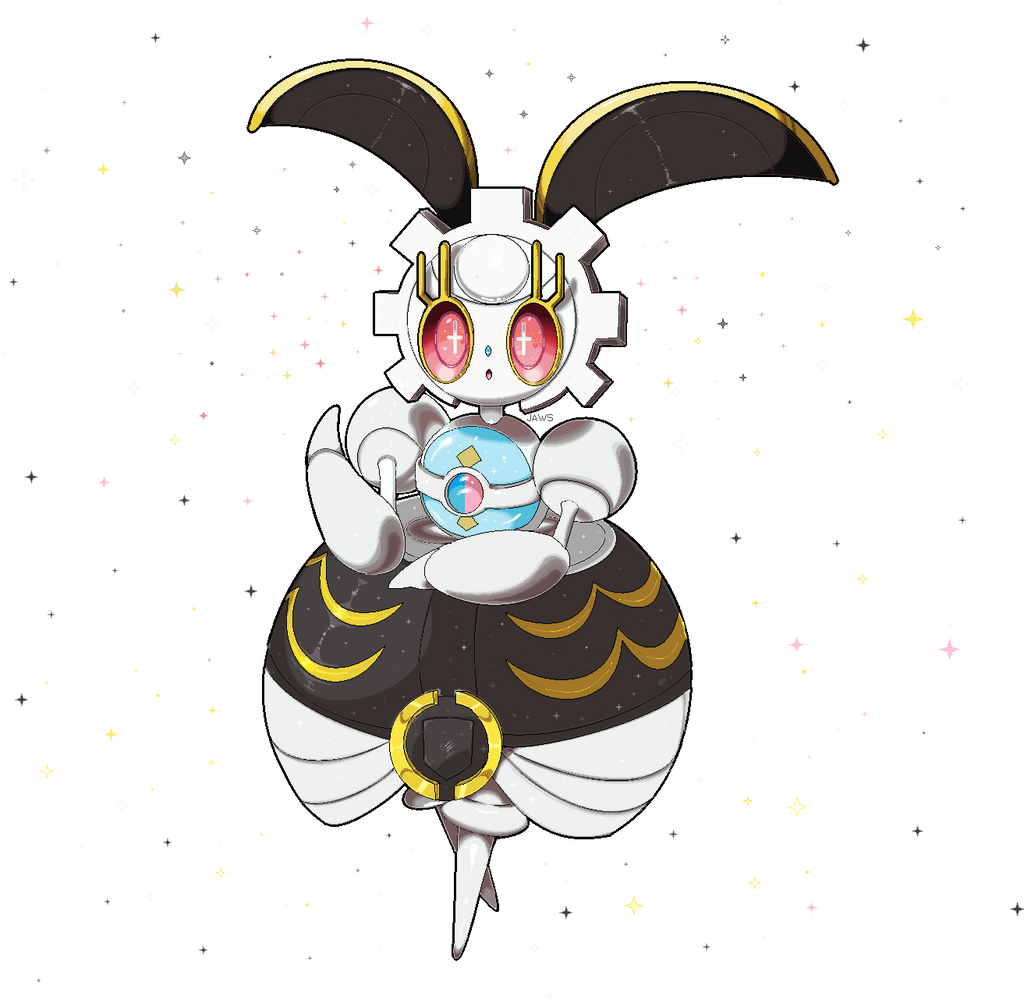 Shiny Magearna by WillowPendragon on DeviantArt