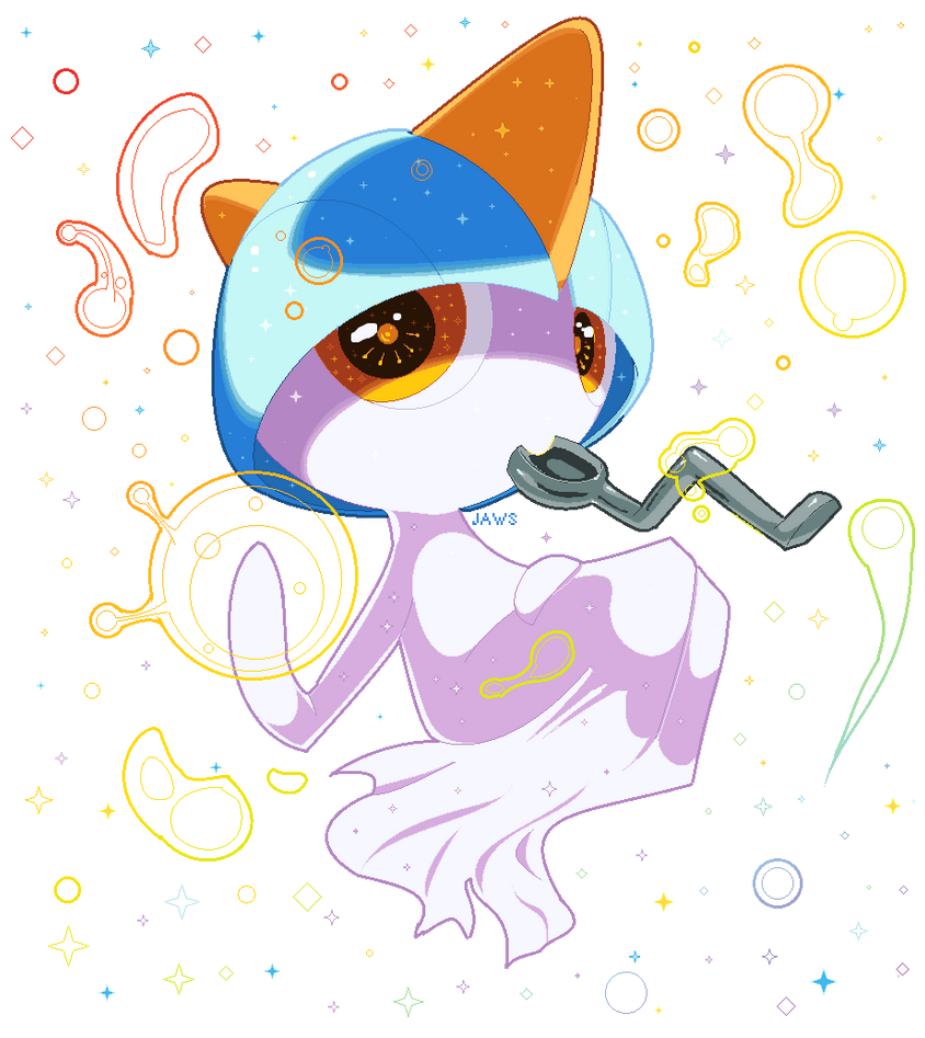 Shiny Ralts by Willow-Pendragon on DeviantArt