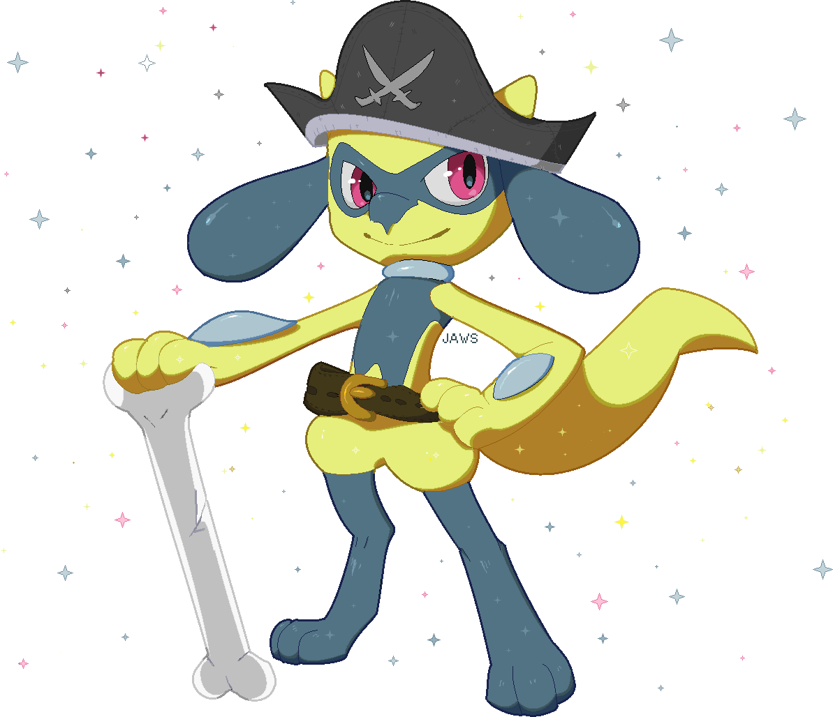 Shiny Riulo Shiny Riolu