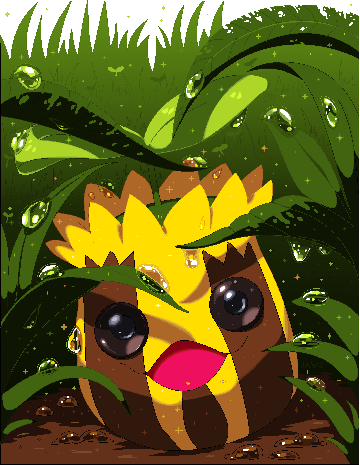 Shiny Sunkern by WillowPendragon on DeviantArt