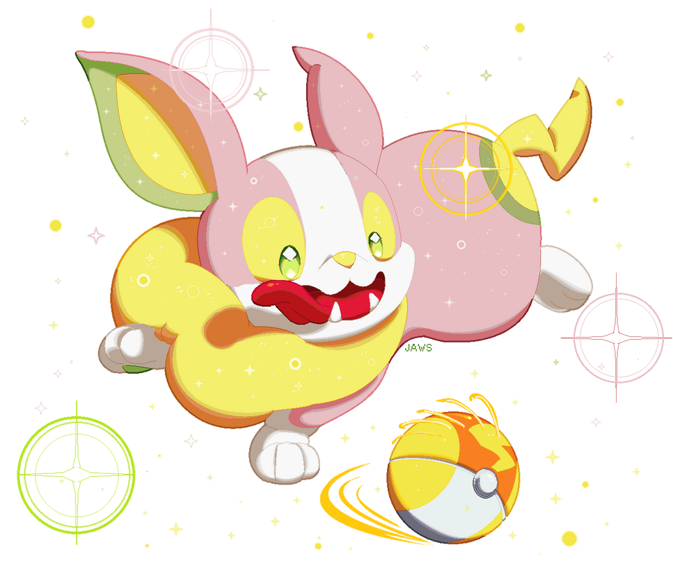 Shiny Yamper by WillowPendragon on DeviantArt