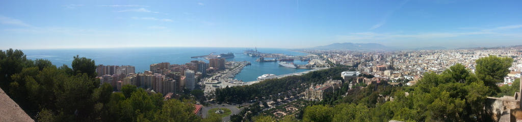 malaga panoramic