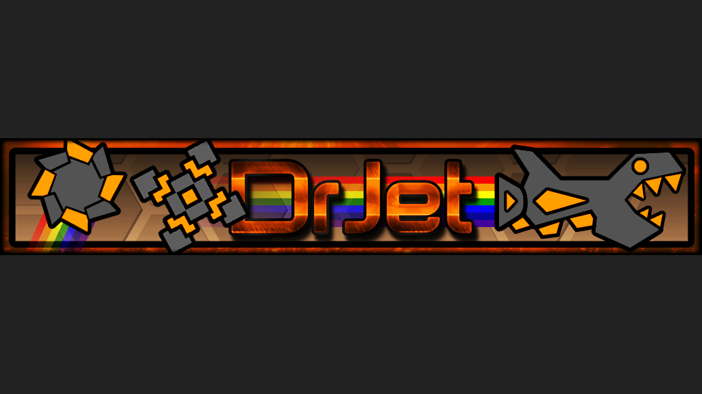 geometry dash youtube banner by DiscernRBLX on DeviantArt
