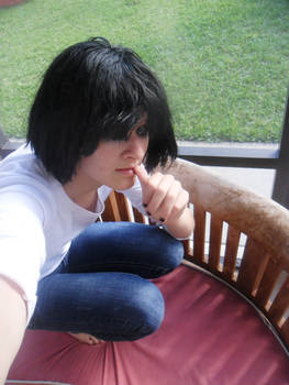 L Cosplay: Just Sittin...