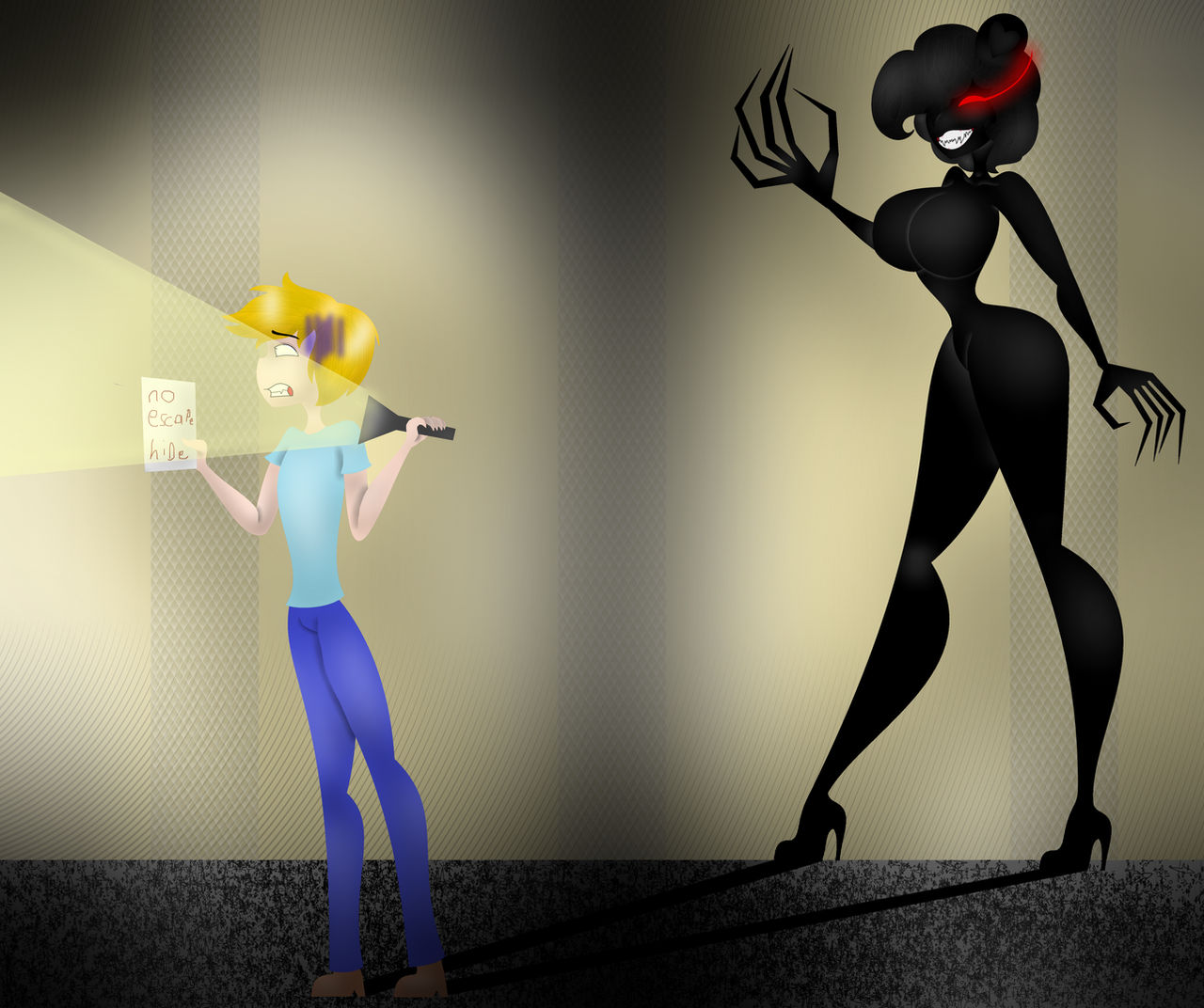 Shadow Following by AngelKiller6kitsune on DeviantArt