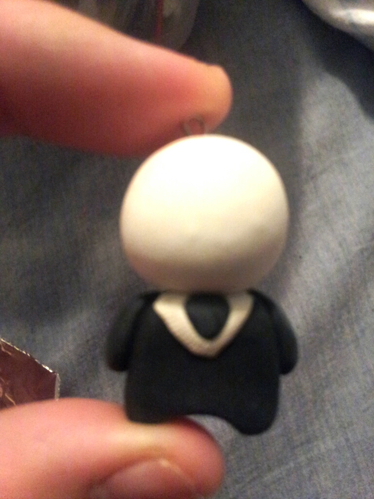 Polymer Clay Chibi Slender Man