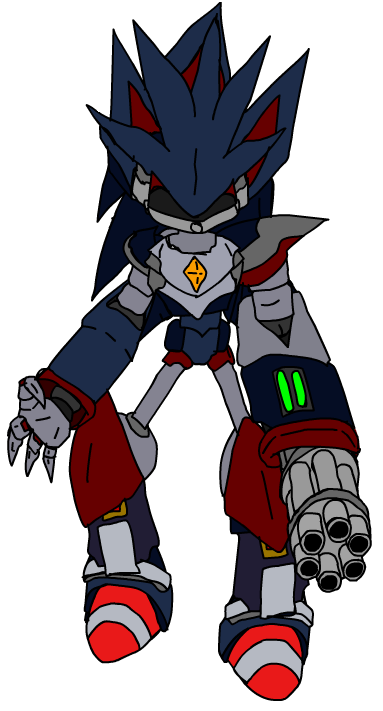 Mecha Sonic MkII' by Nomad-The-Hedgehog on DeviantArt