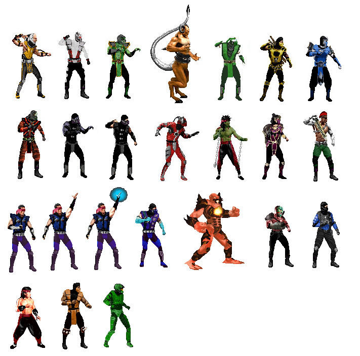 Armageddon Characters for MK3 by Methados on DeviantArt