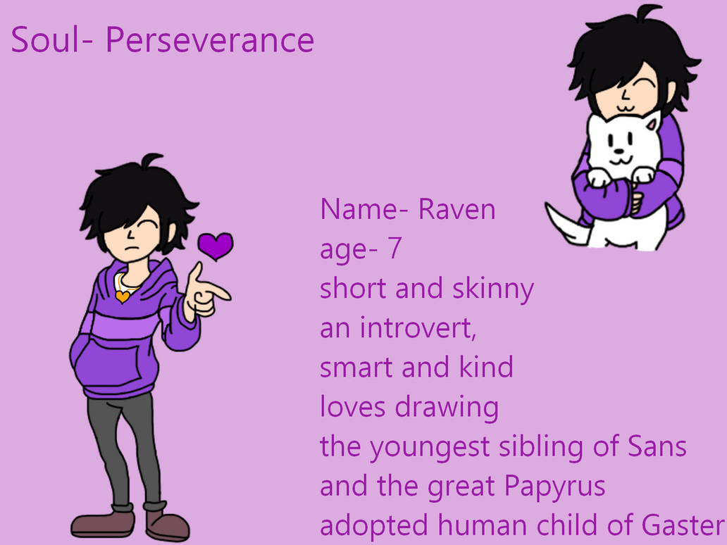 Perserverance Undertale Message undertale Perseverance character refrence redesign by Sophiemusicmaster ...
