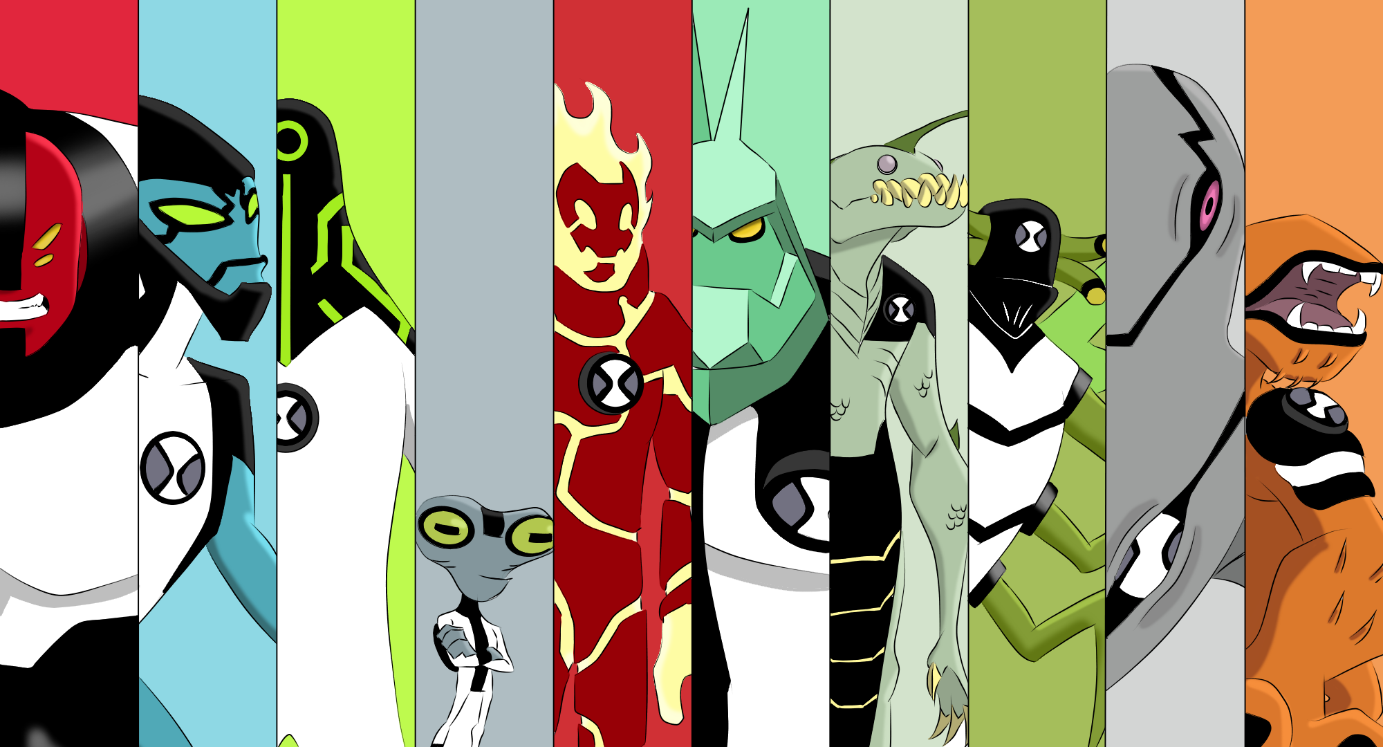 Ben 10 Aliens by Wazzaldorp on DeviantArt