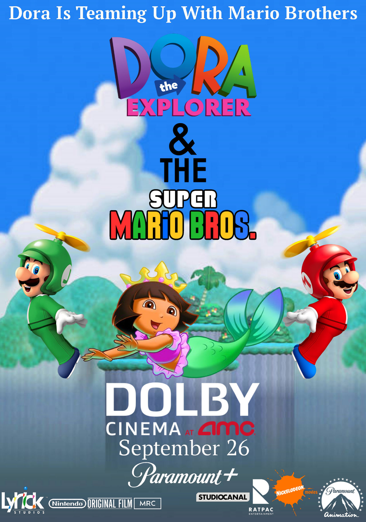 Mario Explorer Dora the Explorer The Super Mario Bros. [Officia by AKra3895 on DeviantArt