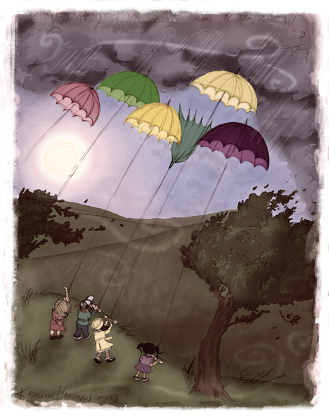 Rain Kites