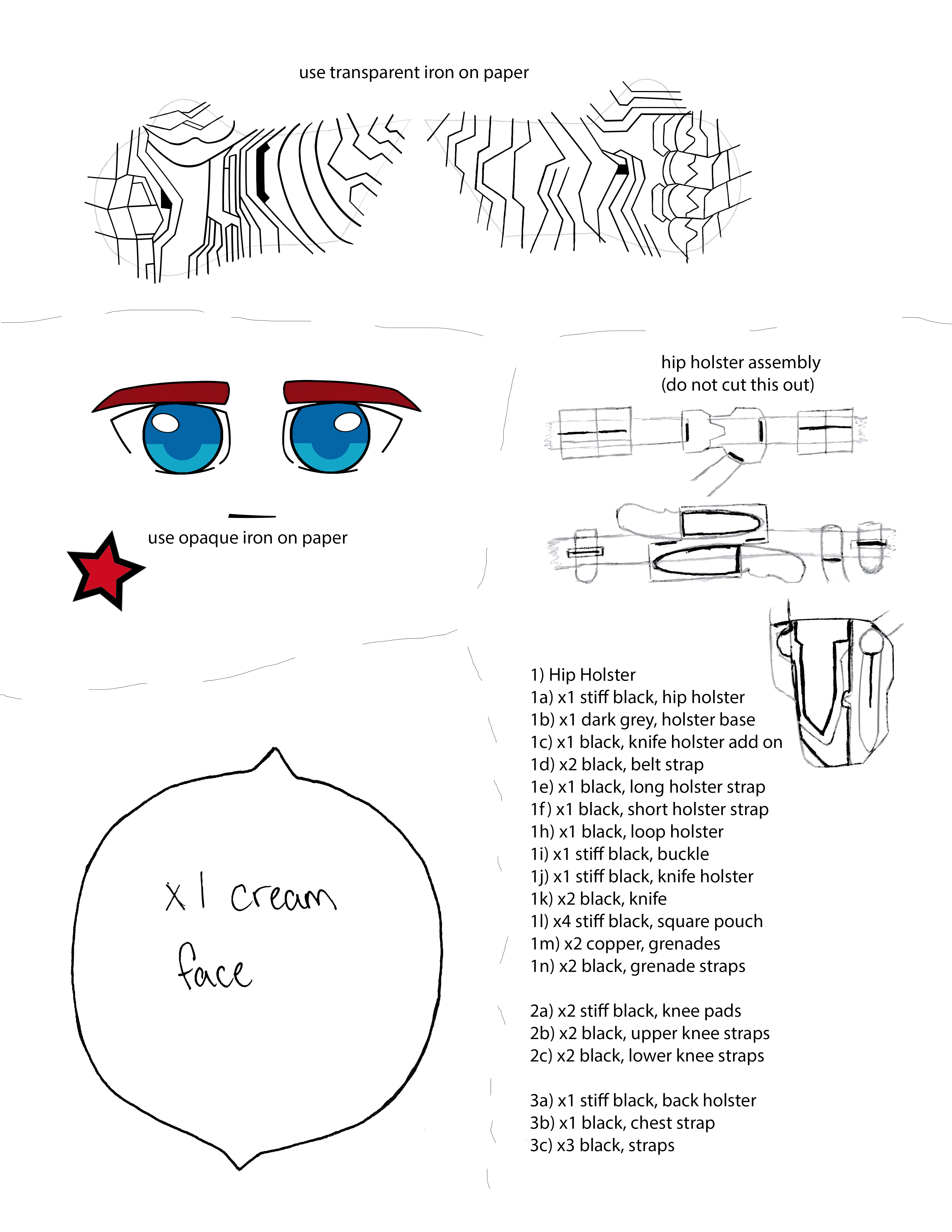 Bucky Pattern 1 By BlackFuwa On DeviantArt