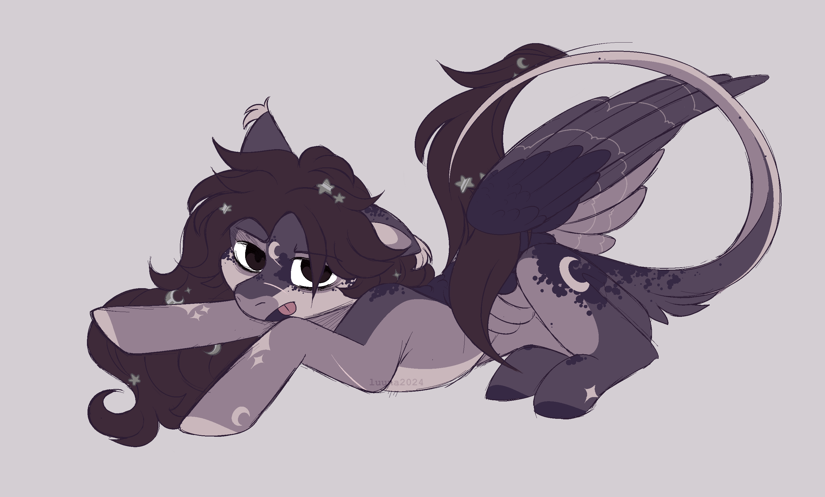yawns