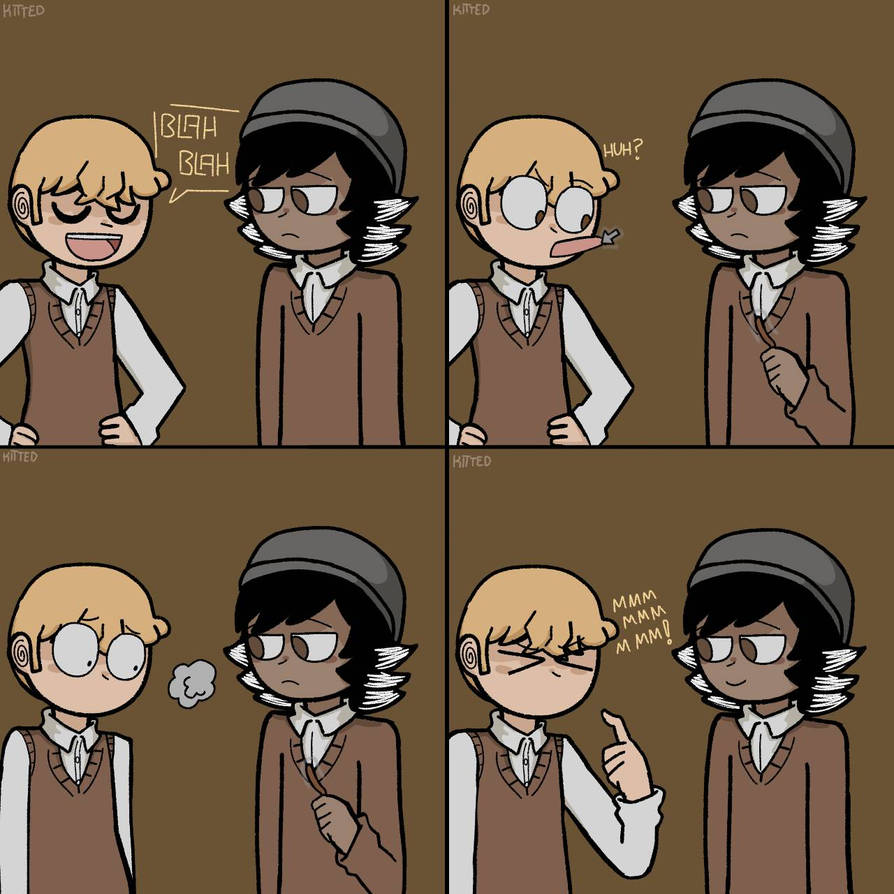 Deviantart Being Rude He said a lot of rude things by Kitteds on DeviantArt