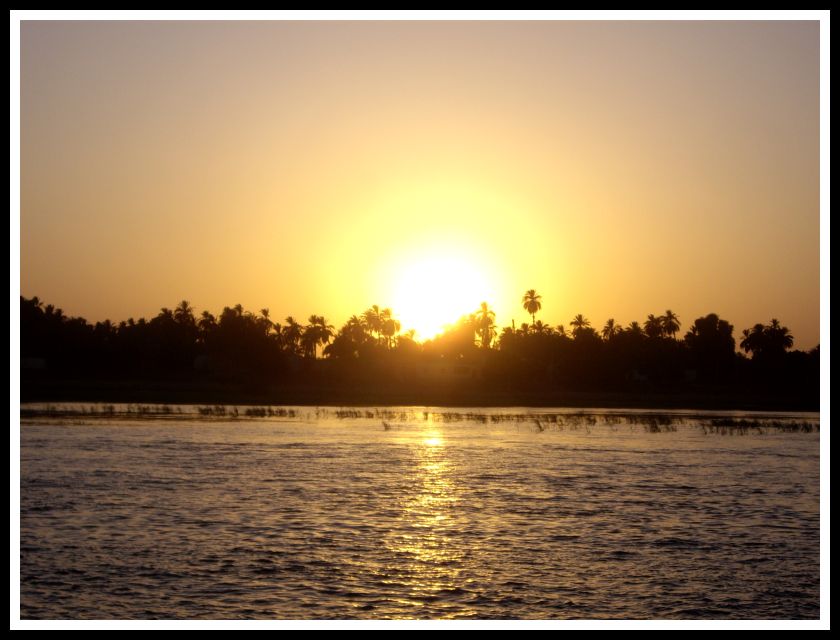 Sunset over the Nile