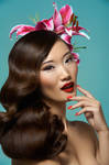 Fang Asian Beauty Pinup 1 by Ashish-Arora