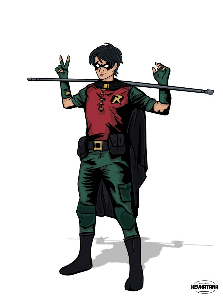 Tim Drake Robin Mini Computer Robin I (Tim Drake) by kevkatana on DeviantArt