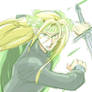Thranduil with his sword