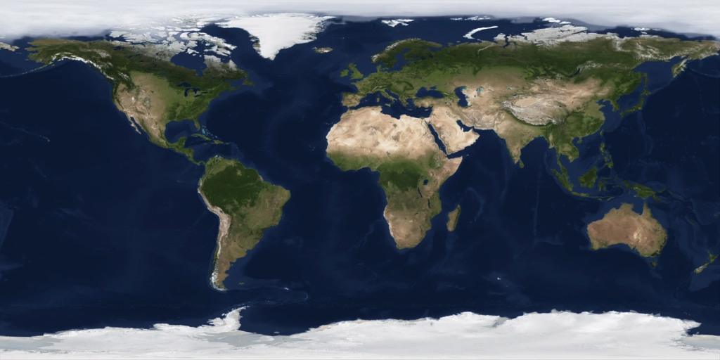 Earth Accurate Texture Map by GracietheMaineCoon12 on DeviantArt