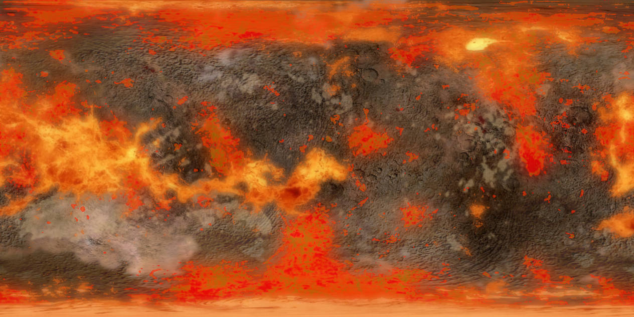 Vulcan True Color Day Side Texture Map by GracietheMaineCoon12 on ...