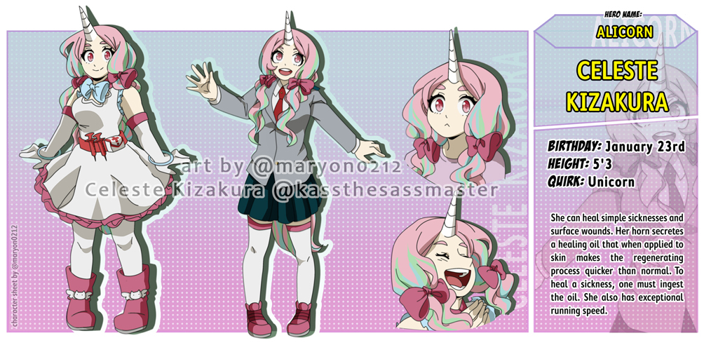 Bnha Celeste Kizakura Character Sheet By Maryon0212 On Deviantart Bnha Celeste Kizakura Character Sheet By Maryon0212 On Deviantart