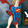 SuperGirl Marilyn Monroe pose