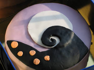 nightmare before Xmas cake