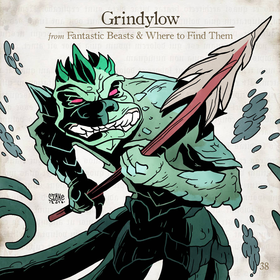 Grindylow by SzokeKissMarton on DeviantArt