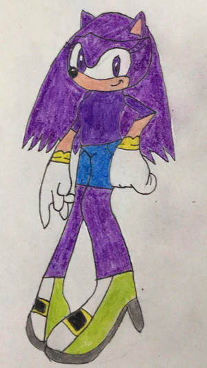 Me in Sonic the hedgehog