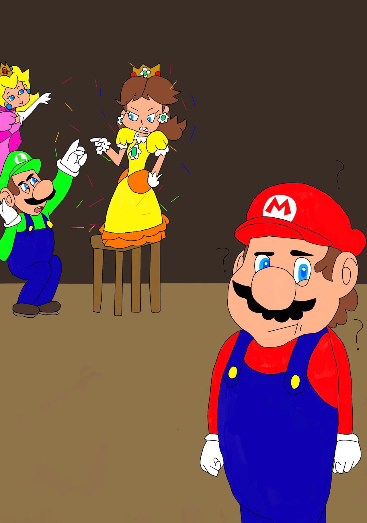 Super mario squad by Ning5839 on DeviantArt
