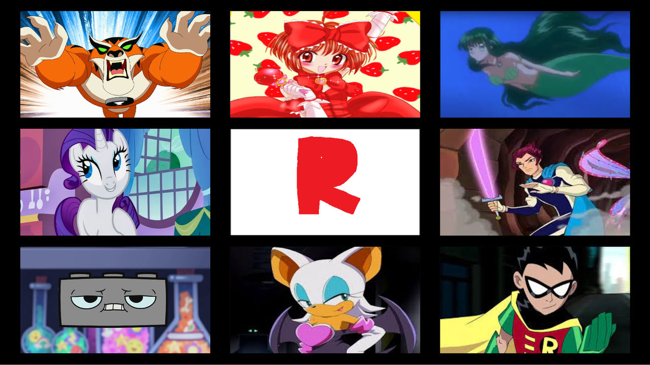 Favorite Letter R My favorite letter R characters by Ning5839 on DeviantArt