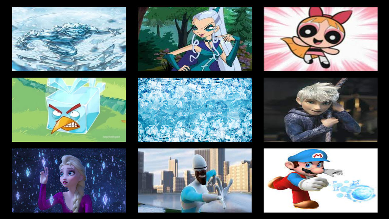 My favorite ice characters by Ning5839 on DeviantArt