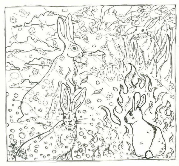 Elemental Rabbits by Almeruve on DeviantArt