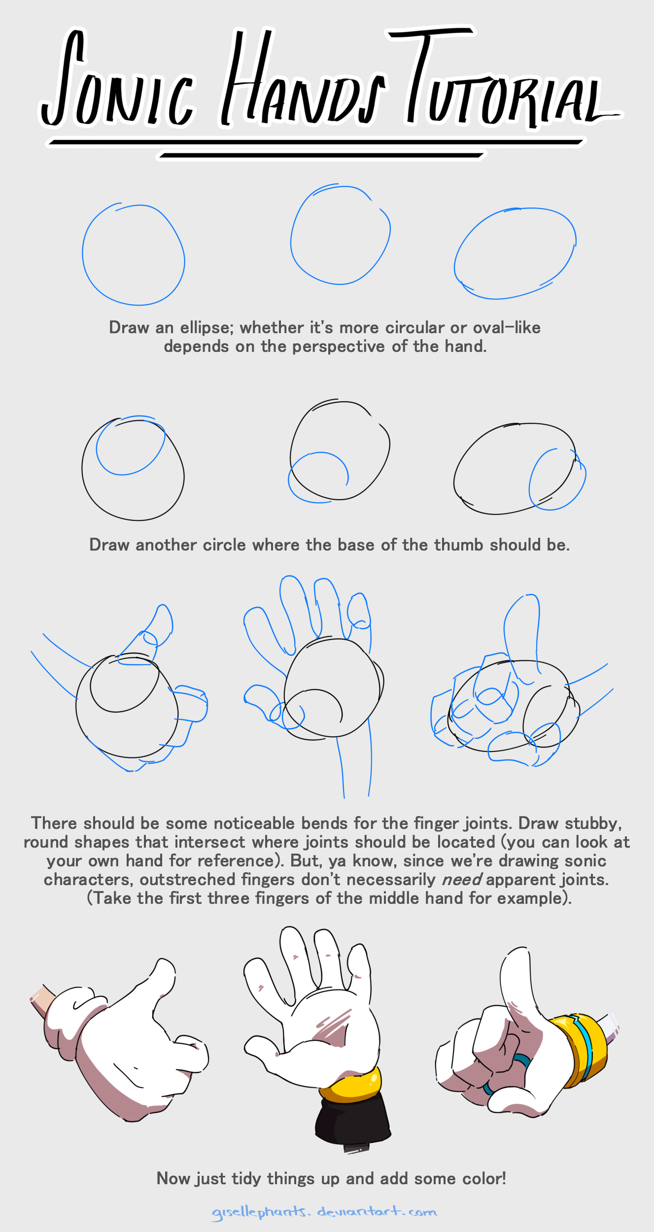 Sonic Tutorial on How-To-Draw-list - DeviantArt