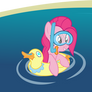 Pinkie and her ducky