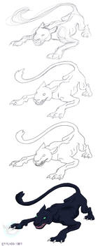 Panther creature thing