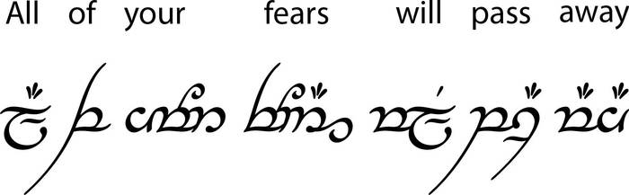 Tengwar Com: all your fears