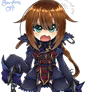 Hohoemi Erika - Prison Warden OC Chibi (Colored)