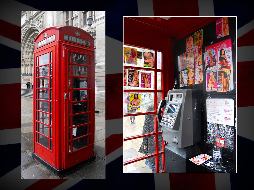 LONDON PHONE INSIDE