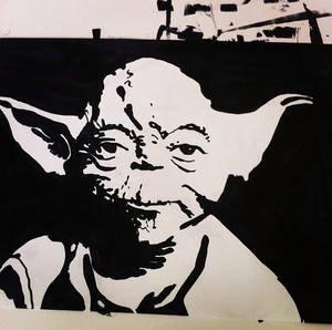 Yoda Stencil